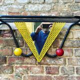 Wall coat rack circa 1960