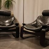 Paire de fauteuils Kroken