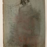 Pastel g guillot by breton raffaillac with double-sided knitting