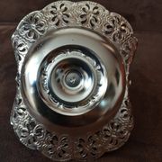 Small vintage metal basket