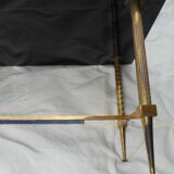 Brass 1950' coffee table