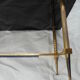 Brass 1950' coffee table