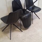 Set of 4 design chairs