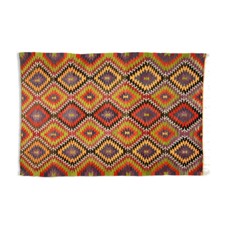 Tapis kilim artisanal d’anatolie 292 cm x 206 cm