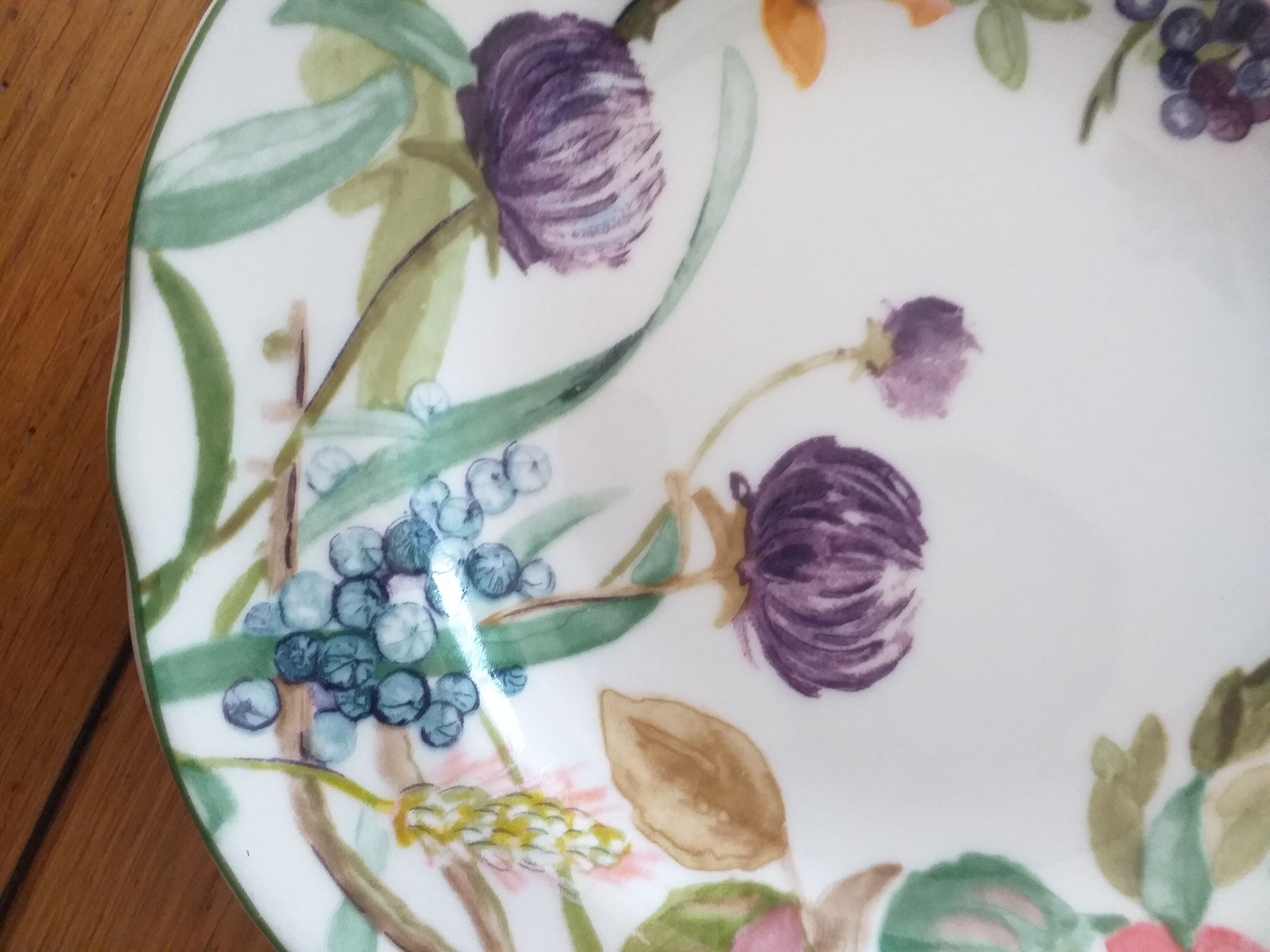 Porcelain plate 222 Fifth