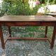 Old oak farmhouse table