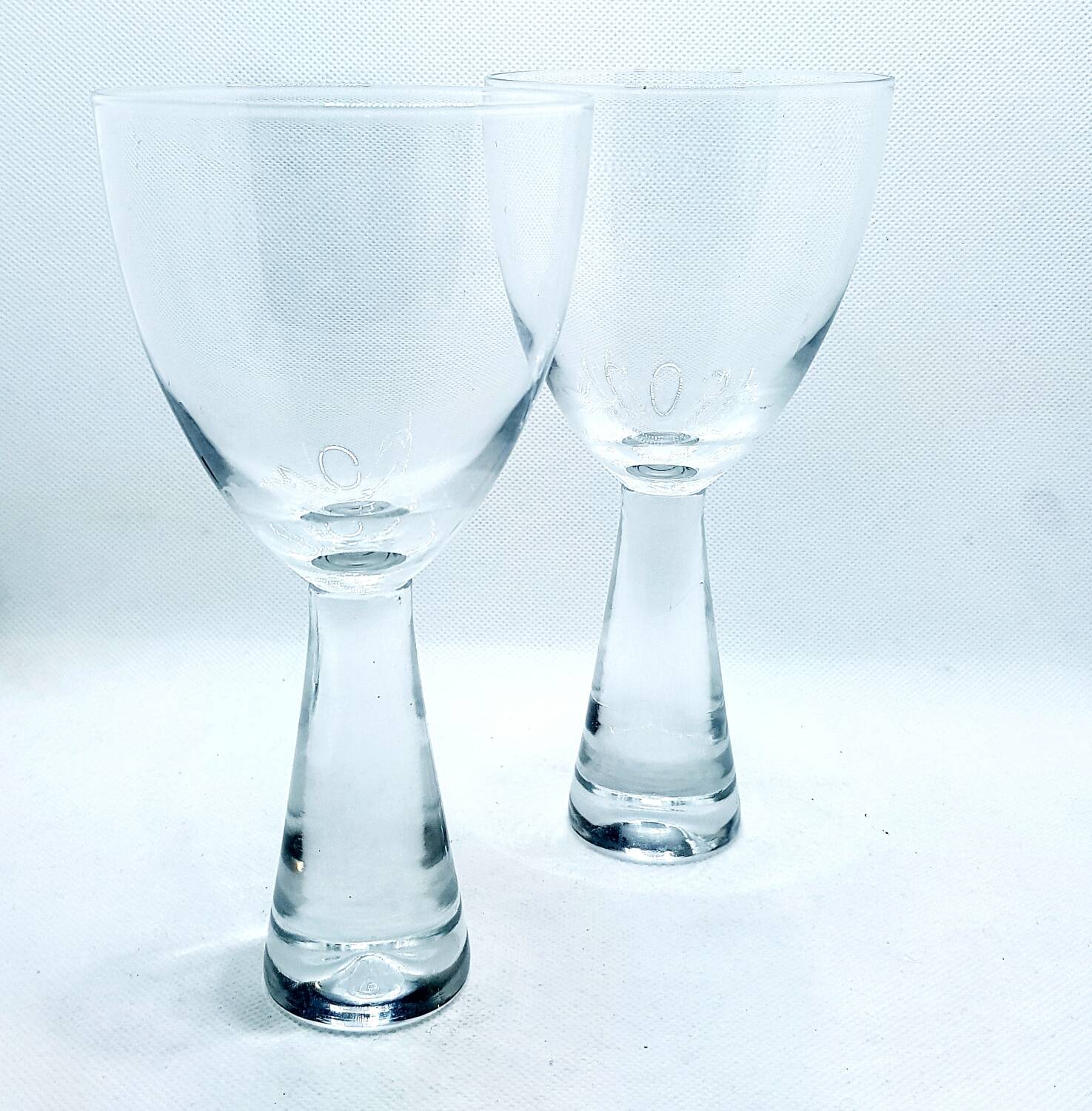 Large bell wine glasses