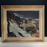 Reproduction "Melted snow at l'Estaque" oil on canvas