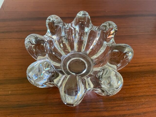 Crystal ashtray pierre d'avesn, 1950