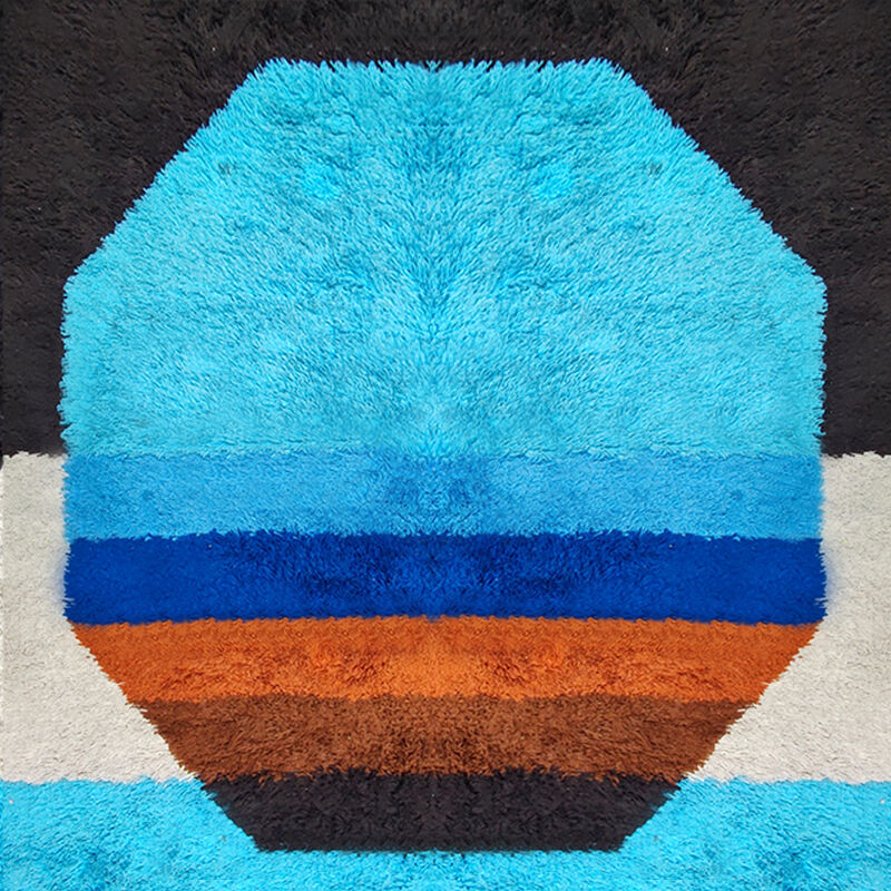 1970s Space Age Rug by Desso