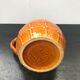 Former pitcher St Clement ceramics marron gaufré made in france vintage