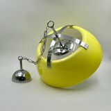 Space age 70s ufo lamp - iconic pendant light in the style of 'omega' by vico magistretti