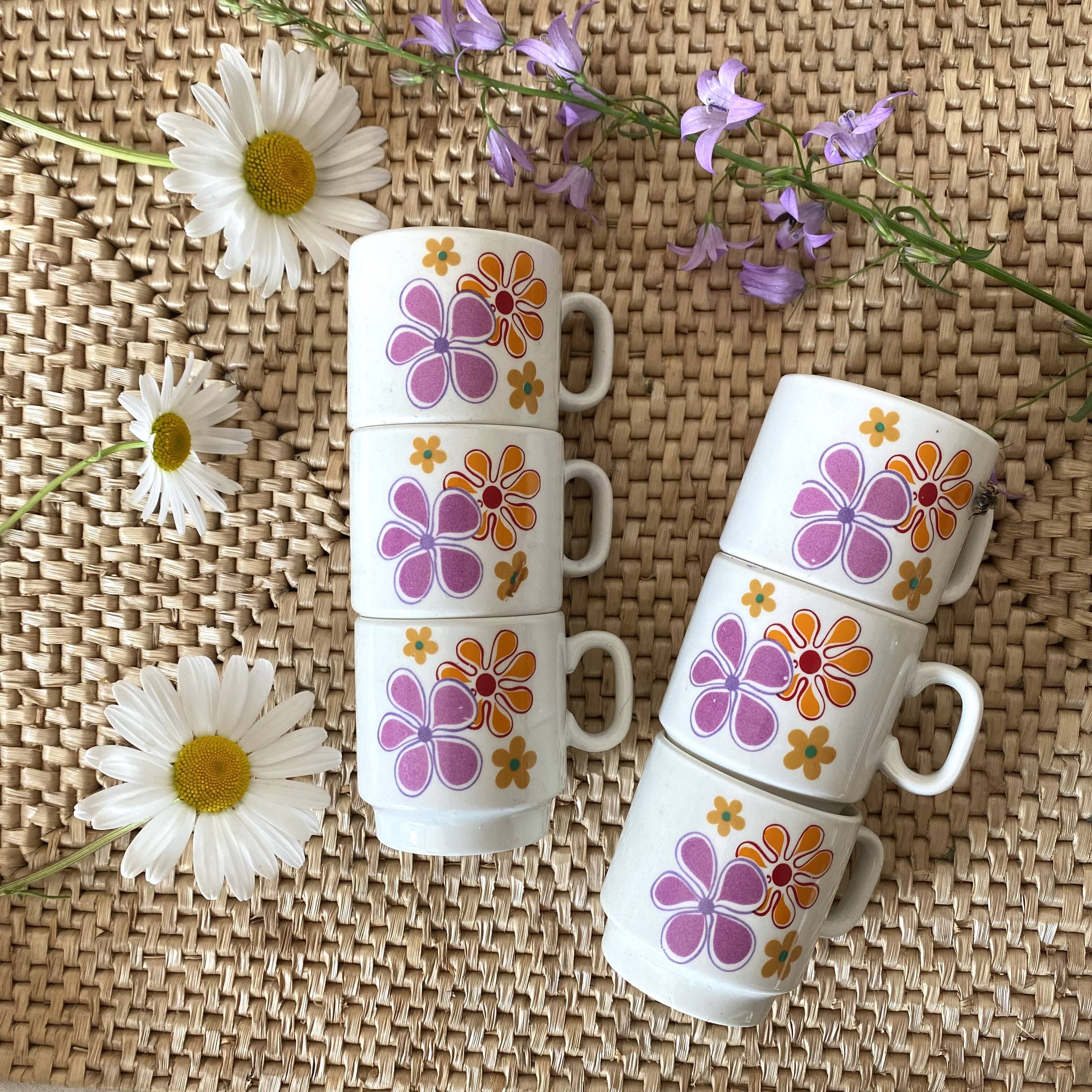 Vintage Italy Pagnossin espresso coffee cups