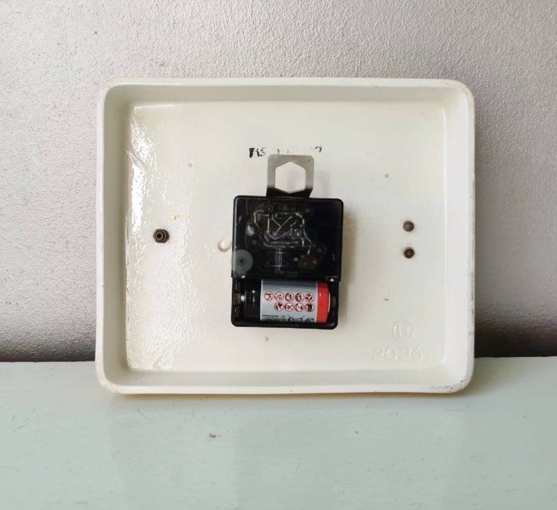 Vintage Ceramic wall clock Kienzle, 1970