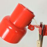 Lamppost for Ikea, space age, orange spot, 70s