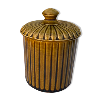 Enamelled ceramic pot De Bruyn