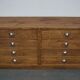 Apothecary furniture in oak France 1930