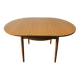Table à manger extensible moderne du milieu du siècle des années 1960 par Schrieber