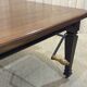 English mahogany table from the 1930s with an extension
