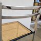 Paire de chaises en métal et cannage style Breuer ,1970