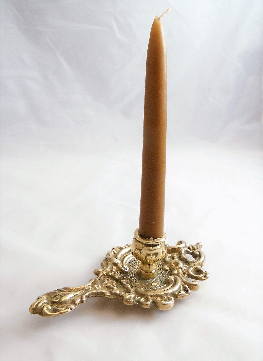 Brass candleholder