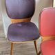 Suite de 4 chaises Baumann par Max Bill