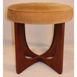 Scandinavian stool G Plan in teak 1960