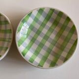 Set of 8 plates Croisette 1960 Badonwiller