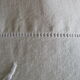 Drap ancien monogrammé:330x225cm