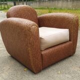 Rattan armchair