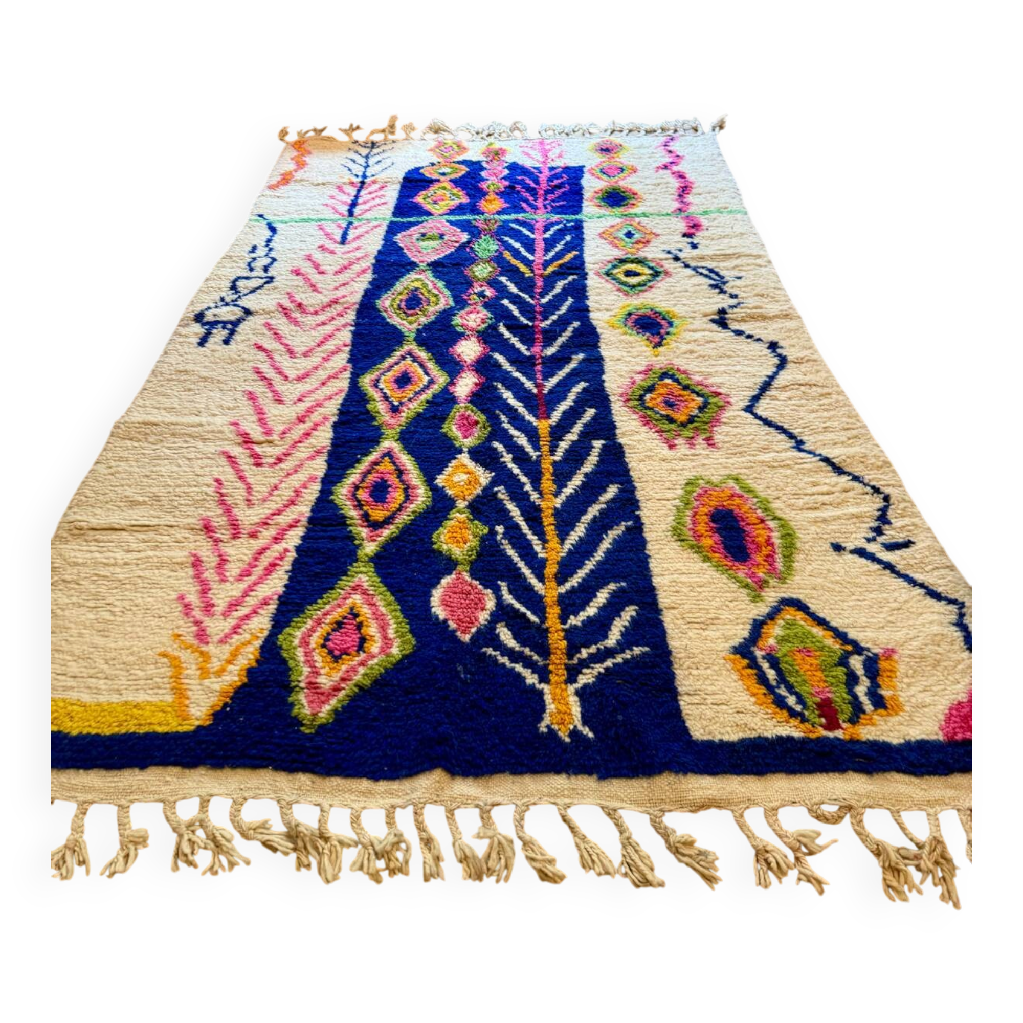 Beni Ouarain Berber rug 100% wool