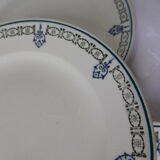 4 dessert plates from St Amand