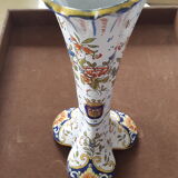 Desvres earthenware vase