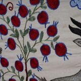 Hand-knotted rug, vintage Turkish rug 50x147 cm