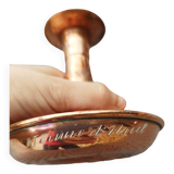 Copper candle holder