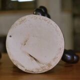 Pair of ceramic candlesticks, Sars-Poteries, 1950s