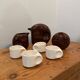 Coffee or tea service design Space Age Sele Arte Nove