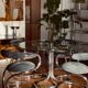Dining table / 4 Rudi Bonzanini chairs Tecnosalotto, Italy 197