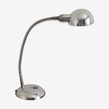 Chrome metal desk lamp Jumo 210, 1950