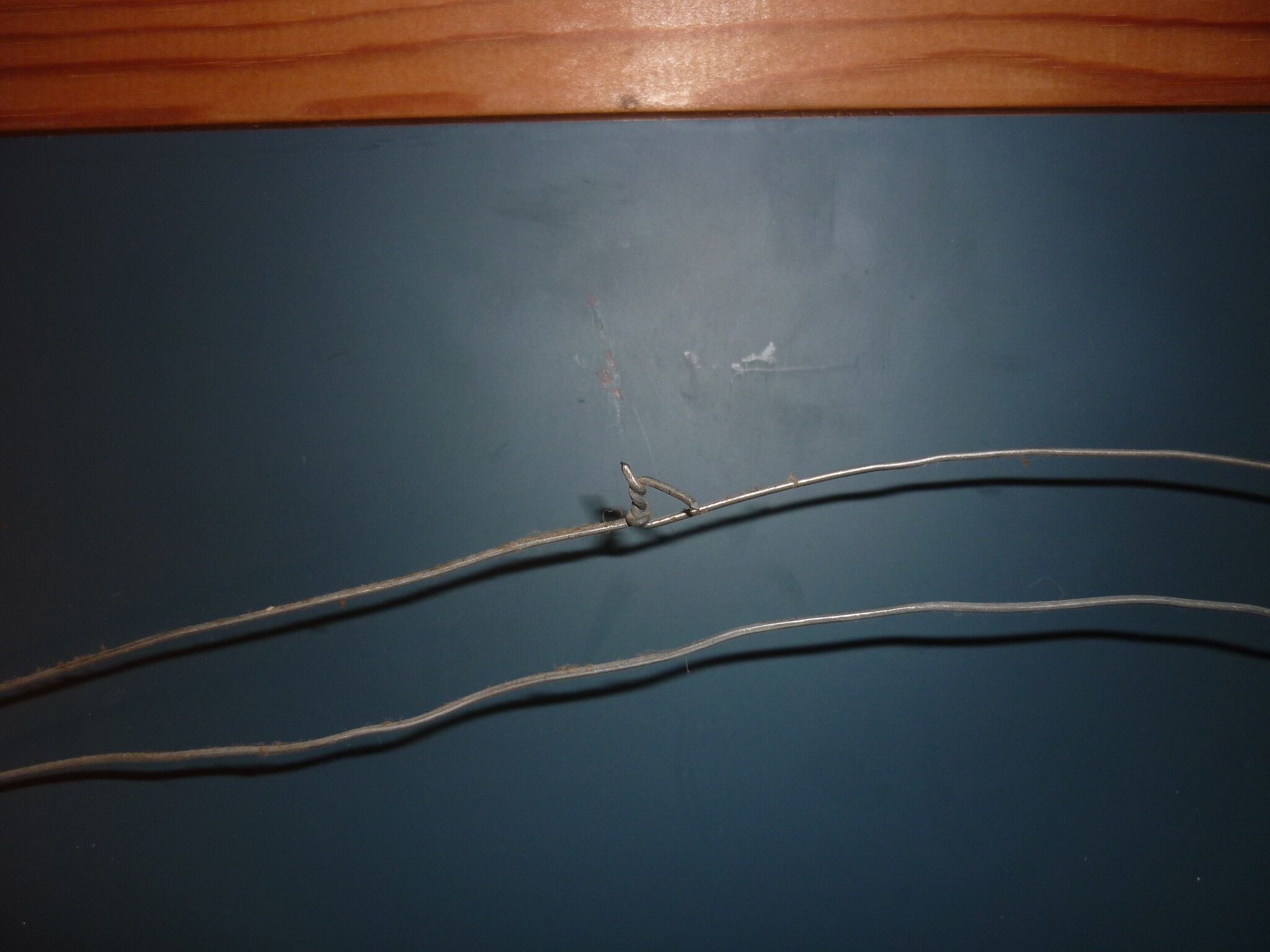 Mirror domed wooden frame 140X45, 80s