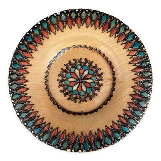 Romanian wooden plate