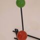 Vintage ball coat rack