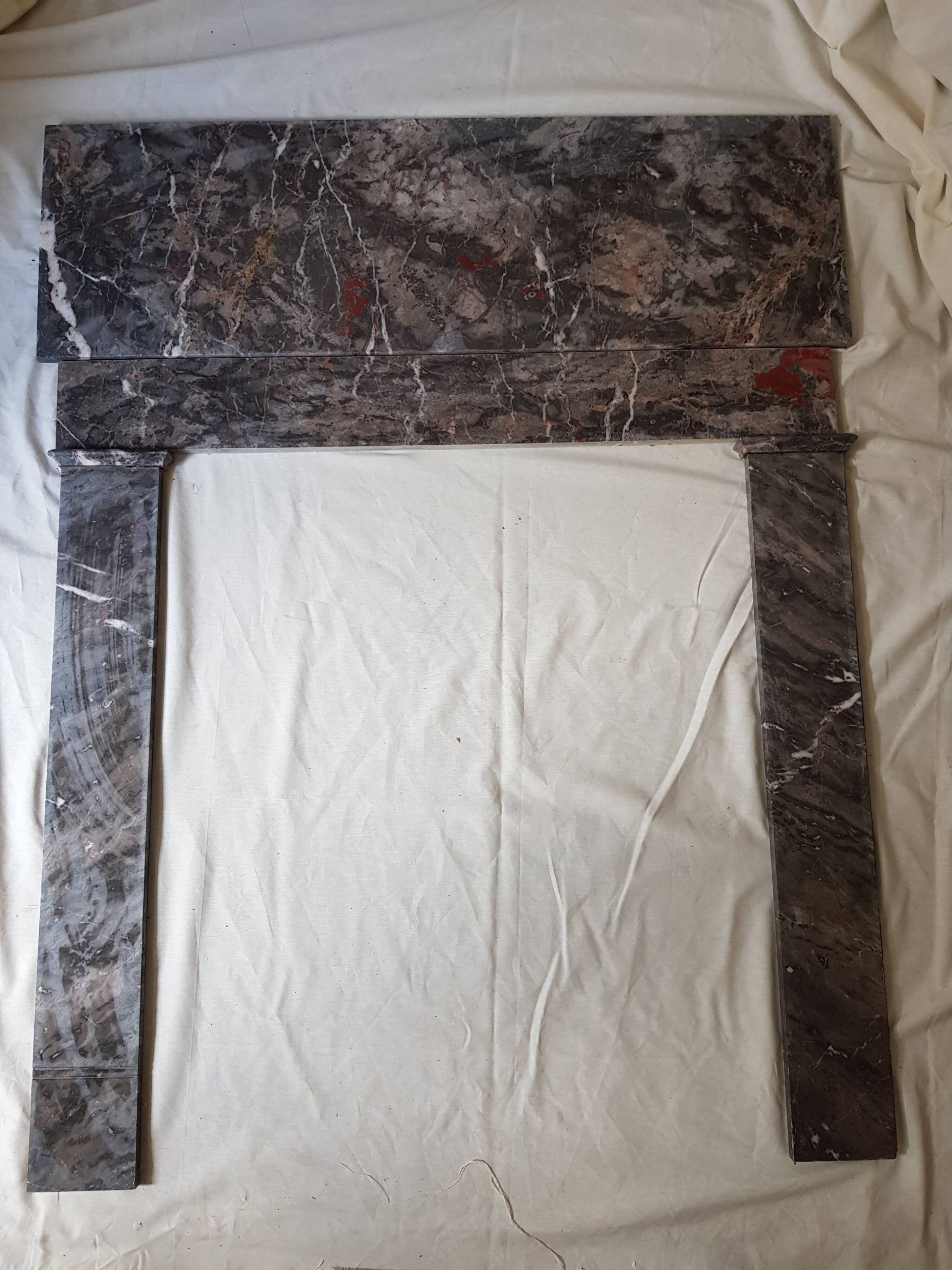 Marble fireplace nineteenth