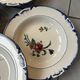 Set of 6 polychrome deep plates "Velars" Longchamp