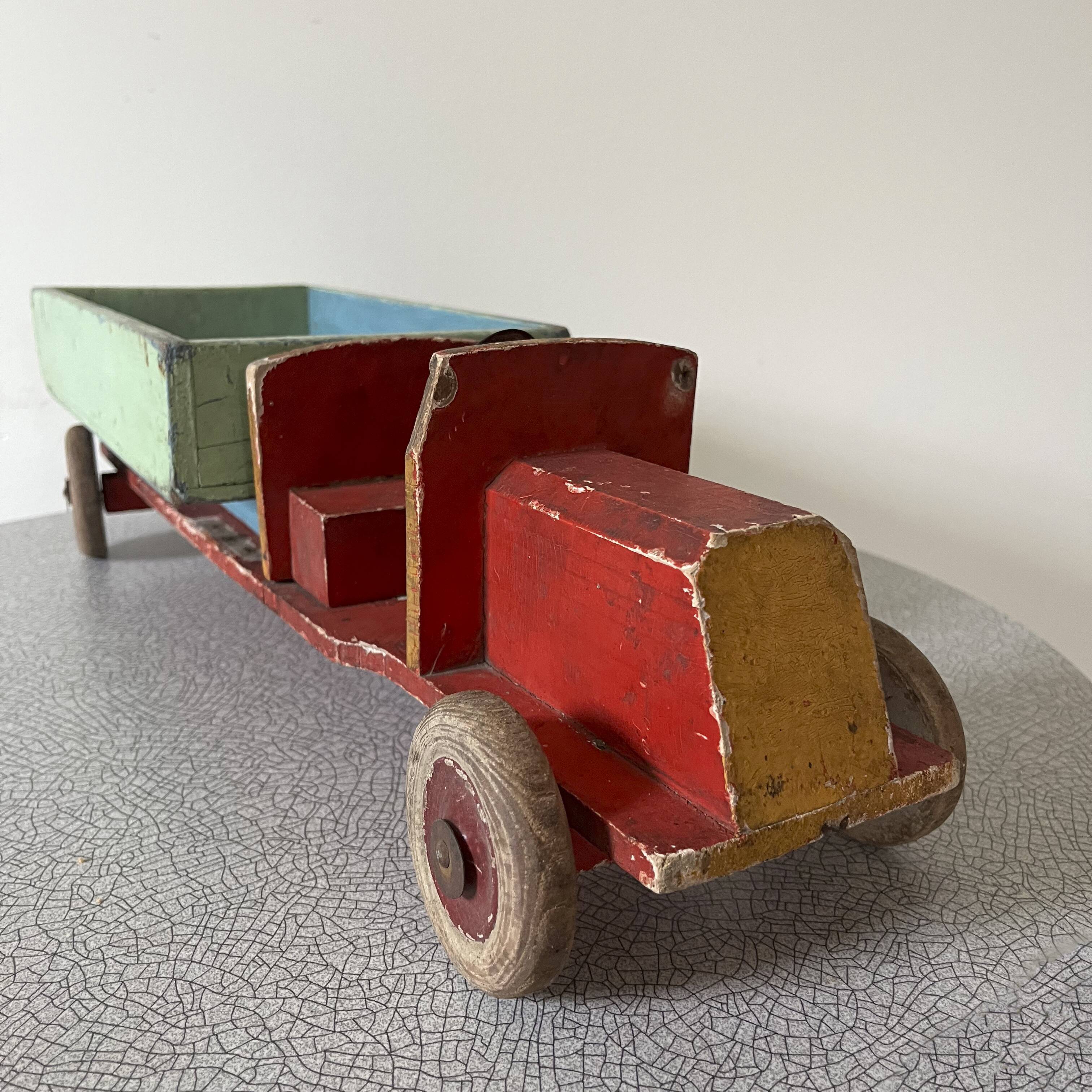 Wooden flatbed truck from the 30s-40s
