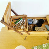 Vintage wood and metal worker