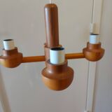 Vintage Ikea pine chandelier