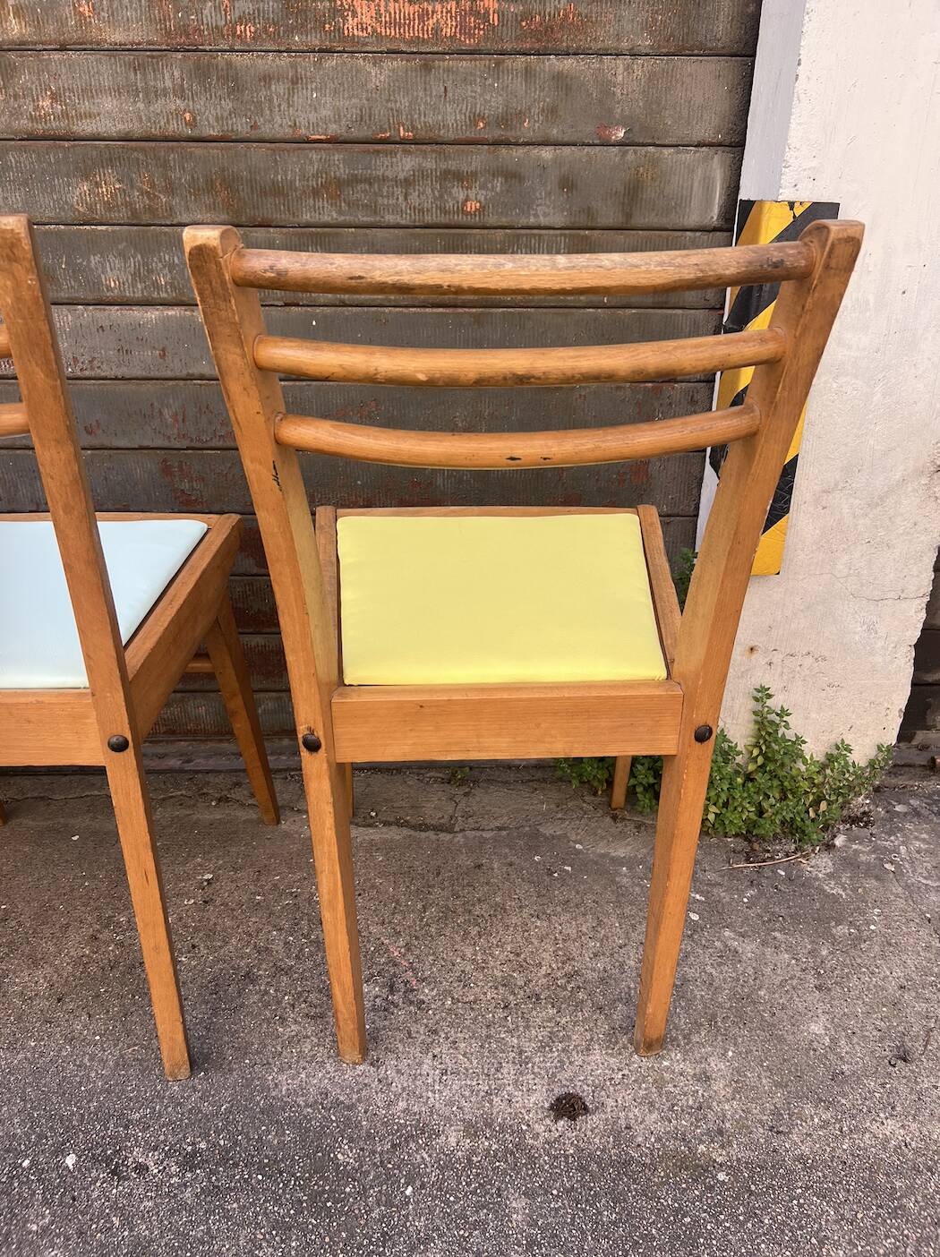 (Lot) 4 Alma bistro chairs no. 1642 Luterma