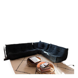 Navy blue Ligne Roset Togo sofa