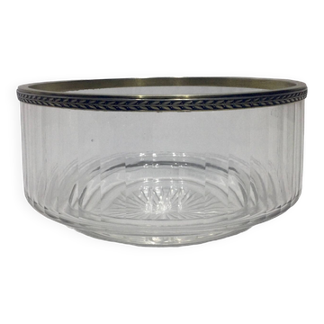 Robert Linzeler - Crystal Bowl and Vermeil